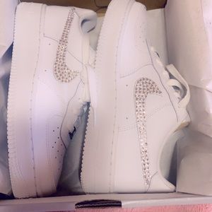 Air Force 1 custom bling